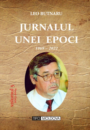 coperta carte jurnal. vol. v (2003-2004)
 de leo butnaru